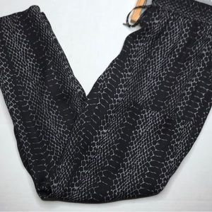 Joie theron printed silk harem pant